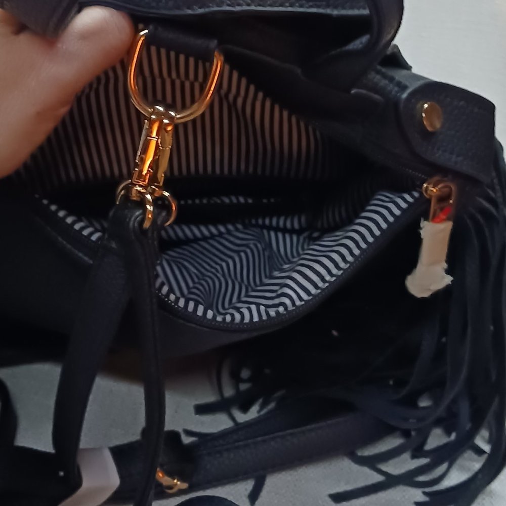 Leather jacket purse - Picture 3 of 3